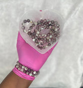 Plum Blossom Tourmaline Bracelet 8MM