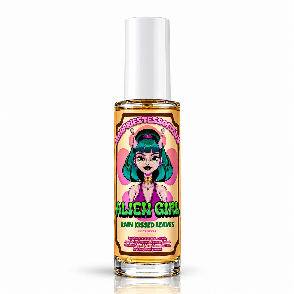 Alien Girl Rain-Kissed Leaves Body Spray