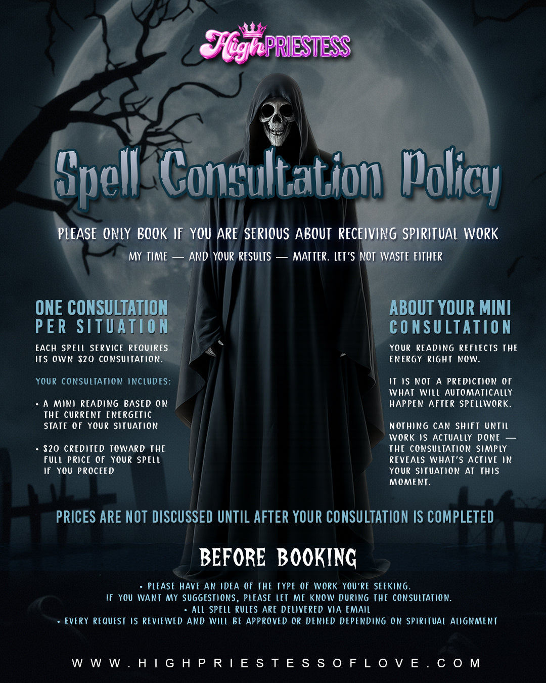 Spell Consultation ( Spell Work Only )