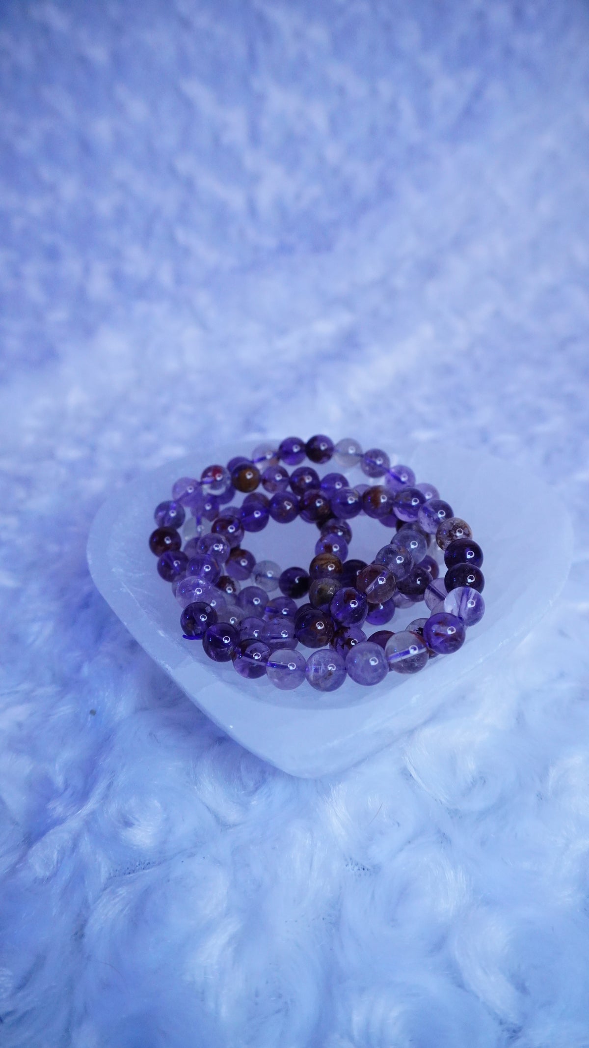 Purple Garden Quartz Bracelet 8MM