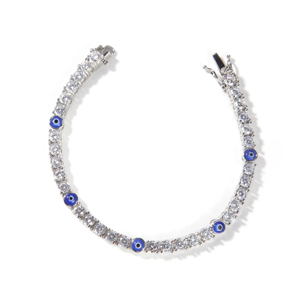 Evil Eye Tennis Bracelet - High Priestess of Love